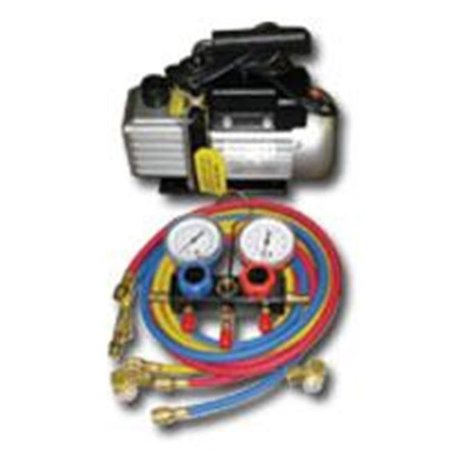GREAT NECK Vacuum Pump and Manifold Gauge Set OP62647